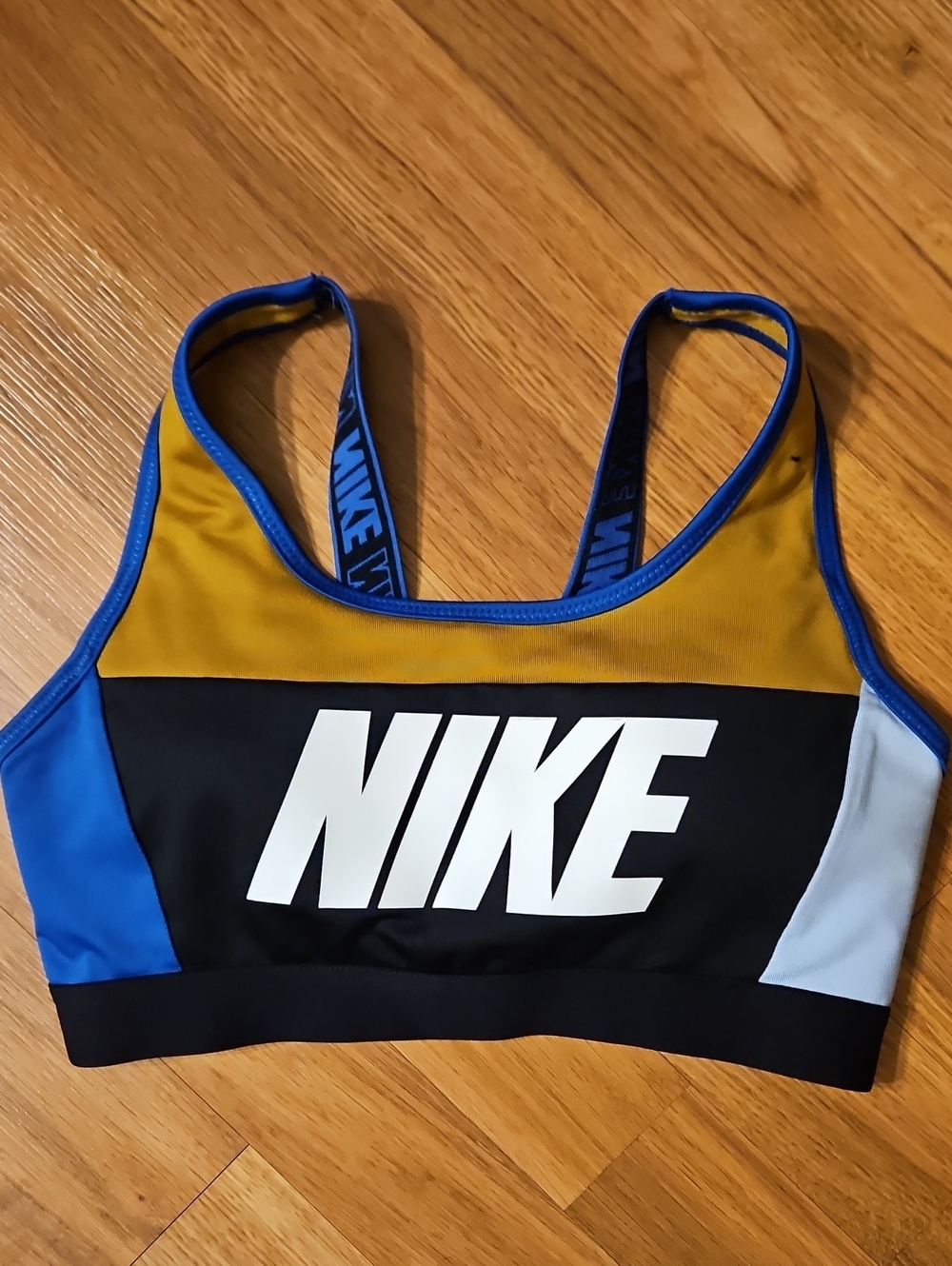 Nike Color Block Padded Sports Bra Size XS